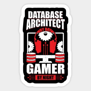 Data Architecture Database Architect Gamer Gift Sticker